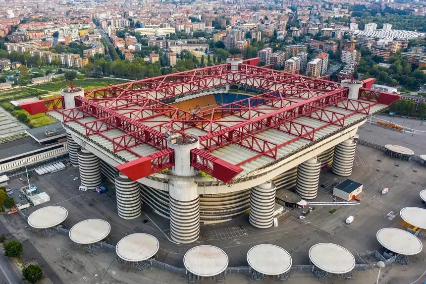 San Siro (Giuseppe Meazza), Milão, Itália