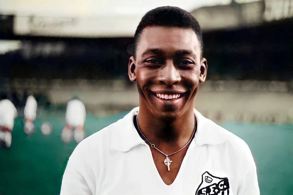 Pelé, um dos ídolos do futebol que morreram na última década