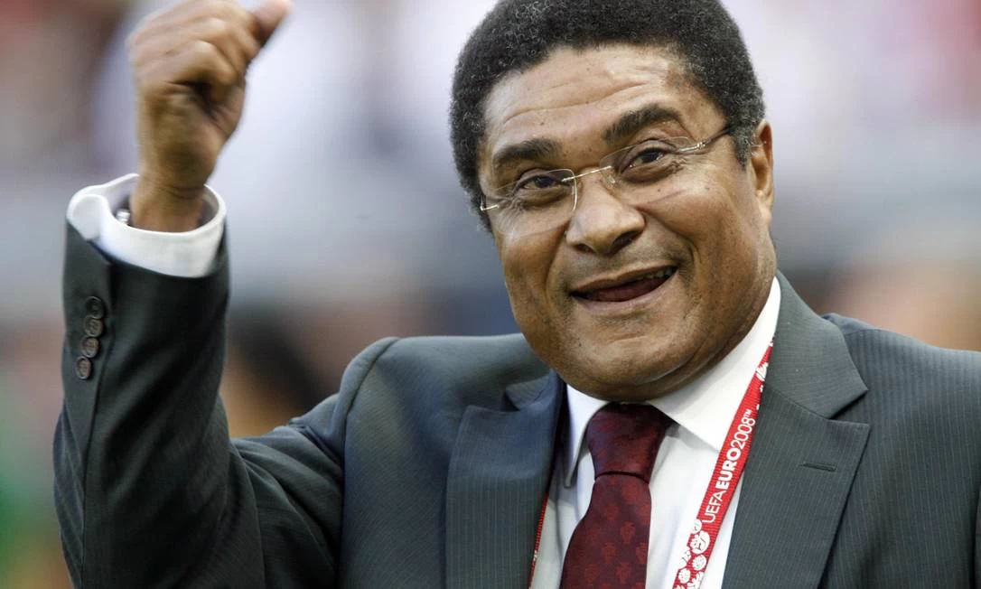 Eusébio, um dos ídolos do futebol que morreram na última década