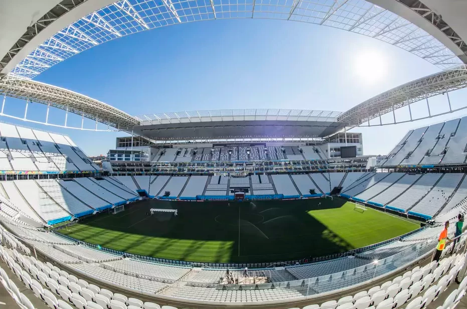 Foto atual do estádio (Foto: Reprodução/ Bruno Santos / Terra